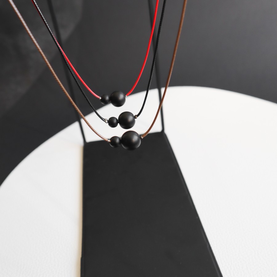 027 | Rudas ir juodas vėrinys DUO