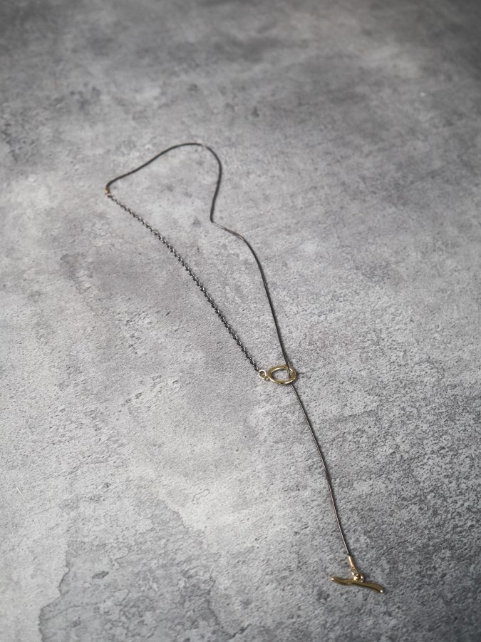 287 | Minimalistinė juodinta grandinėlė