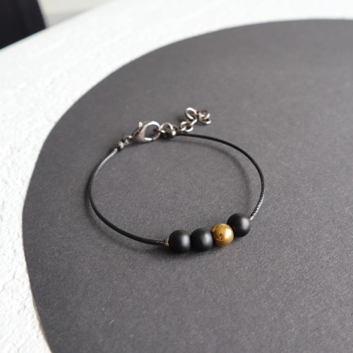 290 | Juoda minimalistinė apyrankė