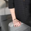 290 | Juoda minimalistinė apyrankė