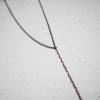 295 | Minimalistinė juoda grandinėlė