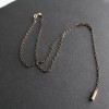 295 | Minimalistinė juoda grandinėlė
