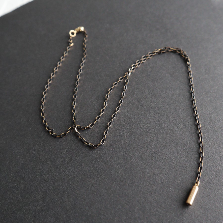 295 | Minimalistinė juoda grandinėlė